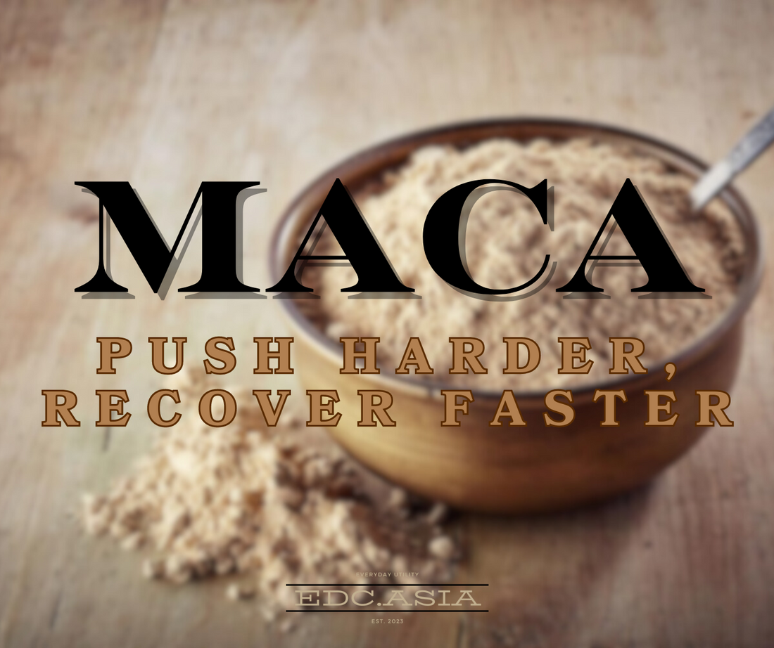 Maca: Push Harder, Recover Faster. A Superfood for Athletes.