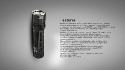 EDC35 - 5000 Lumens