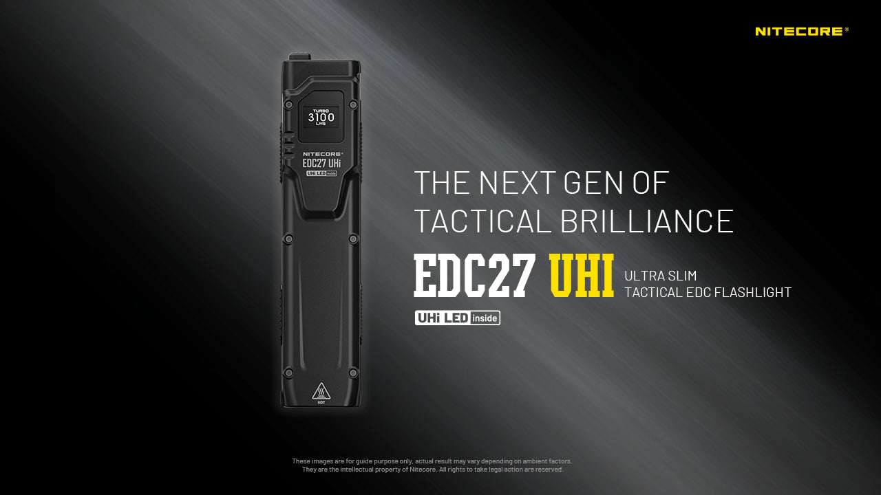 EDC27 UHI Tactical Flashlight