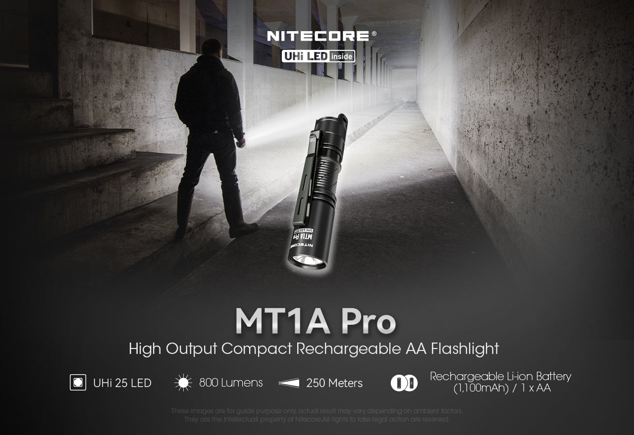 Nitecore MT1A Pro ad hero 1