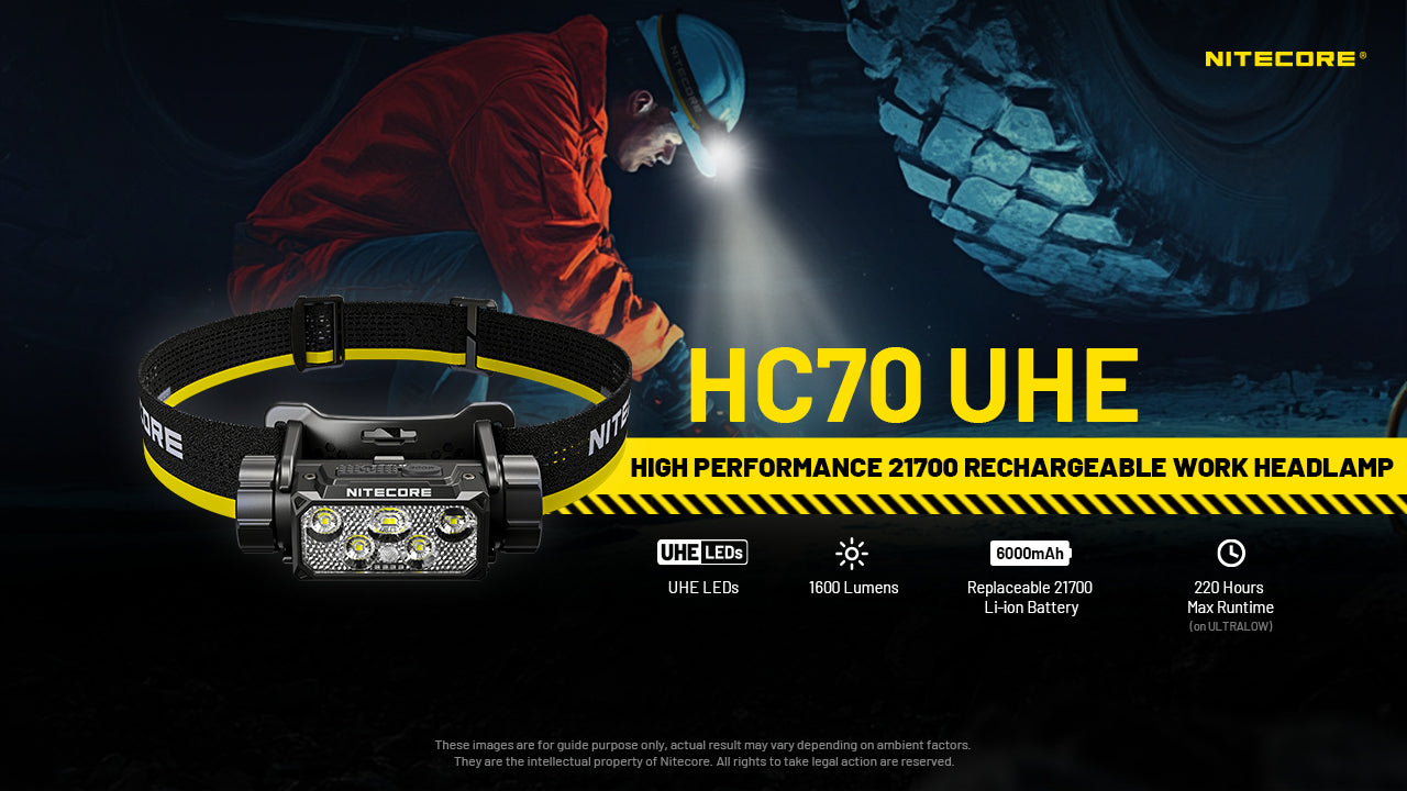 HC70 UHE - 1600 Lumens