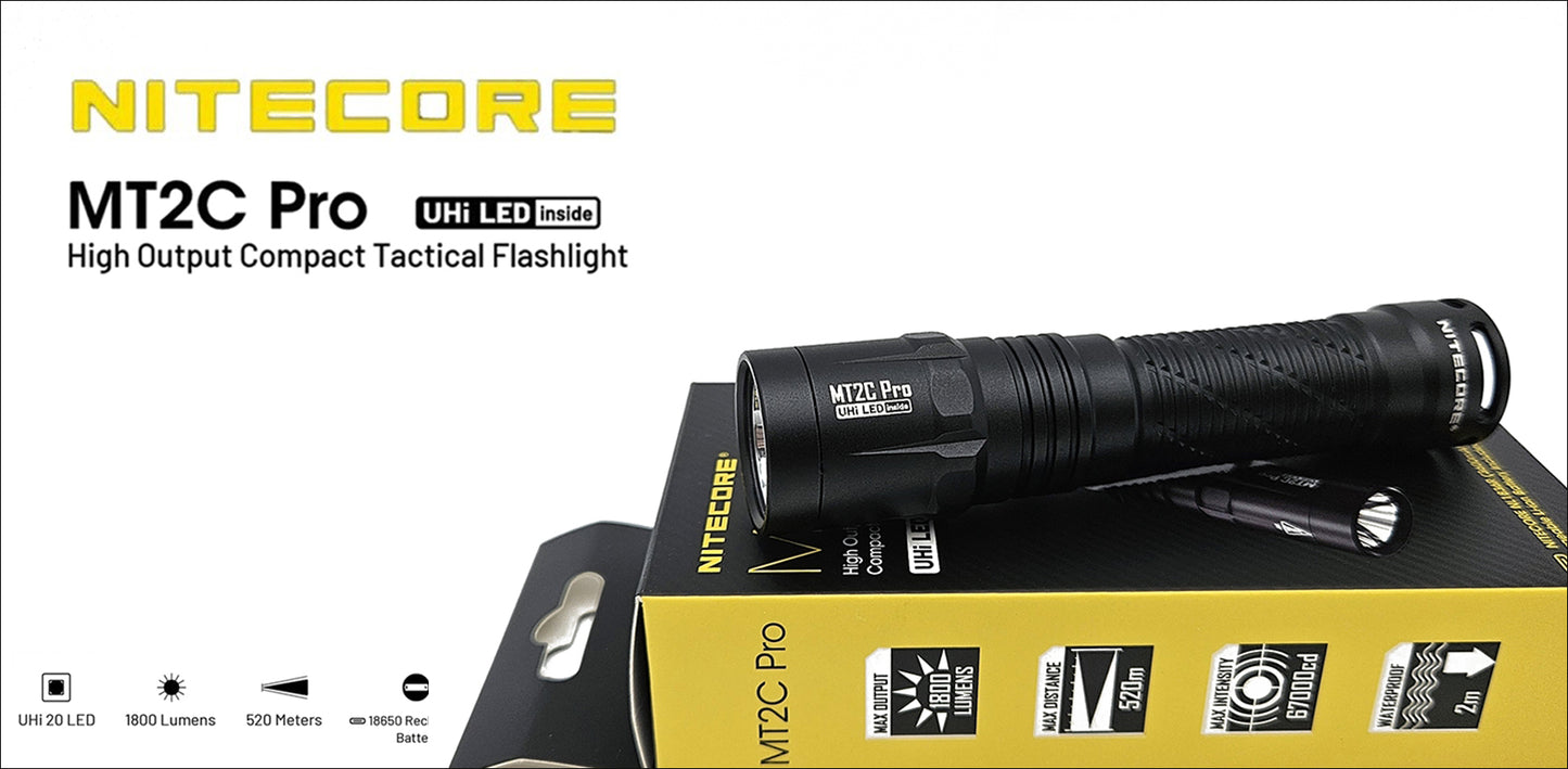 MT2C Pro - 1800 Lumens