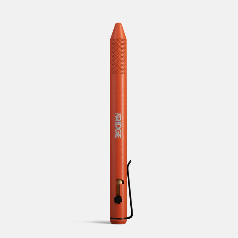 Bolt Action Pen (Basecamp Orange | Aluminum)