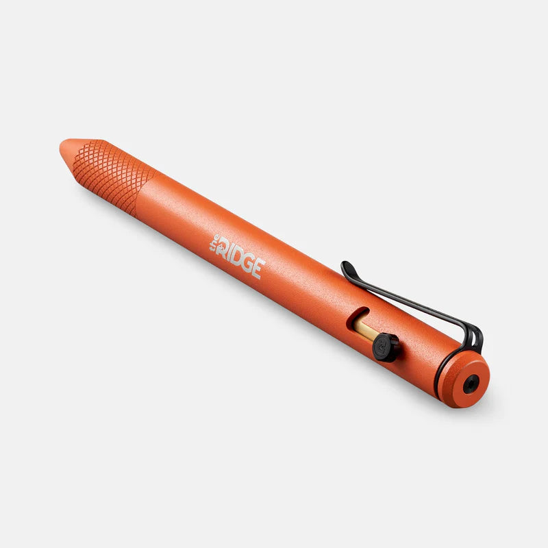 Bolt Action Pen (Basecamp Orange | Aluminum)