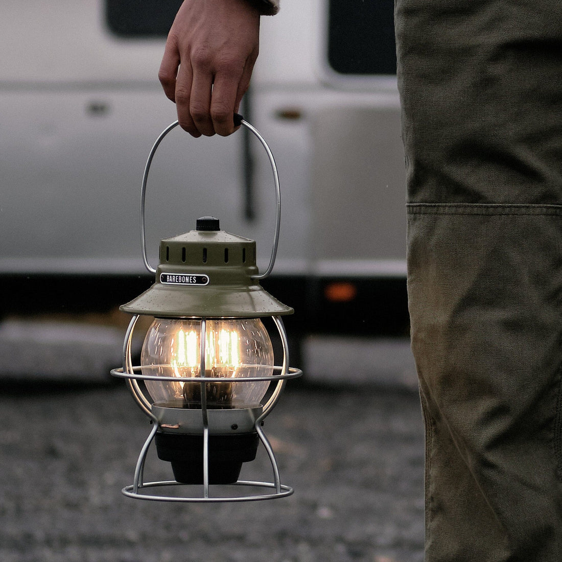 Railroad Lantern (Olive)