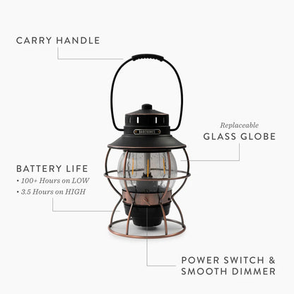 Railroad Lantern (Grey)