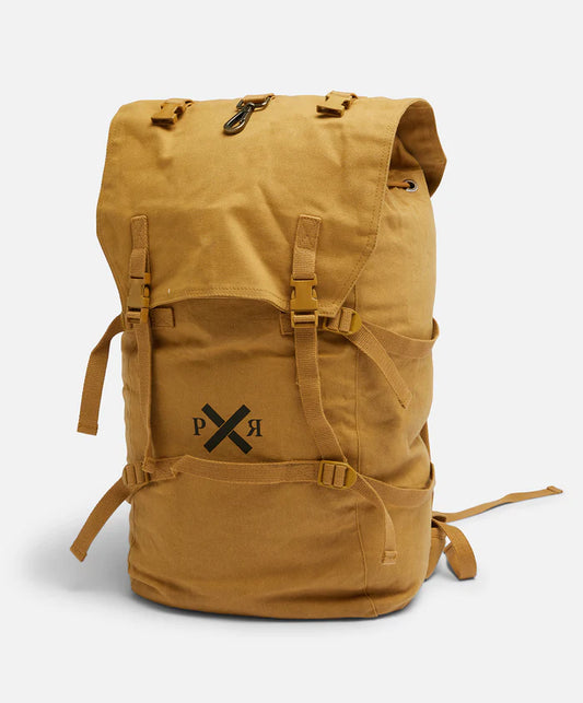 Slow Road Waxed Canvas Backpack (Clay)