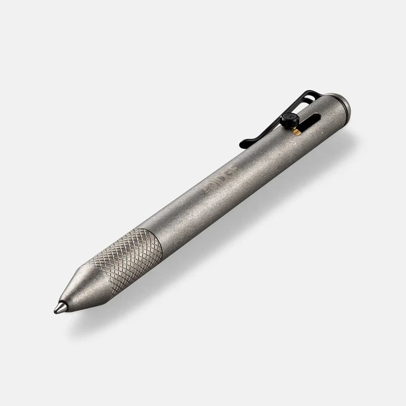 Bolt Action Pen (Stonewashed Titanium)