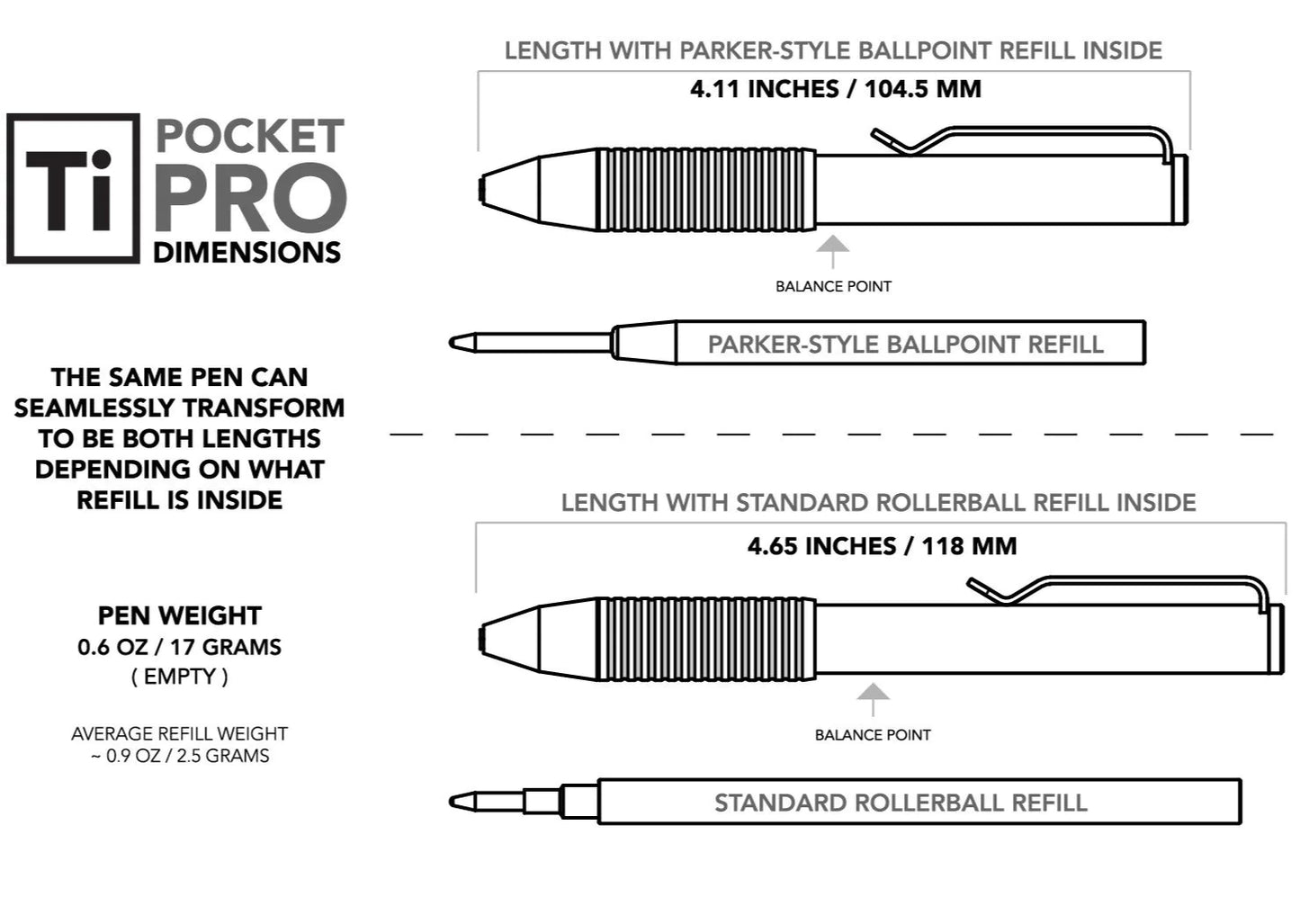 Titanium Pocket Pro