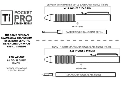 Titanium Pocket Pro