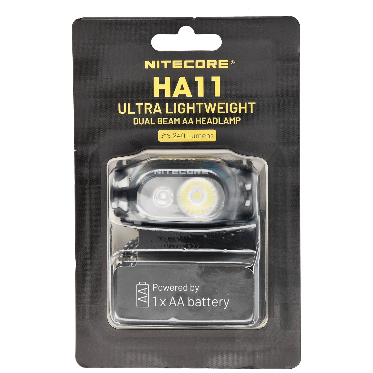 Nitecore HA11 packaging