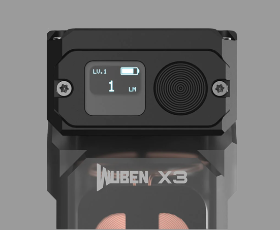 X-3 (Black) with Aluminium Charging case