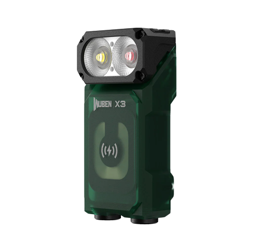 X-3 (Green) with Aluminium Charging case